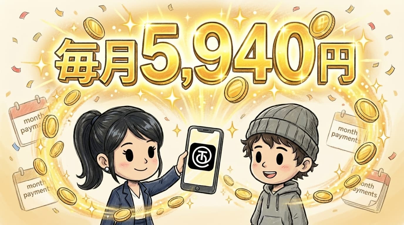 ThreadPostパートナー制度 - 1人紹介で毎月5,940円