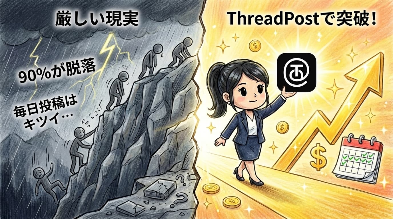 収益化の厳しい現実とThreadPostによる突破